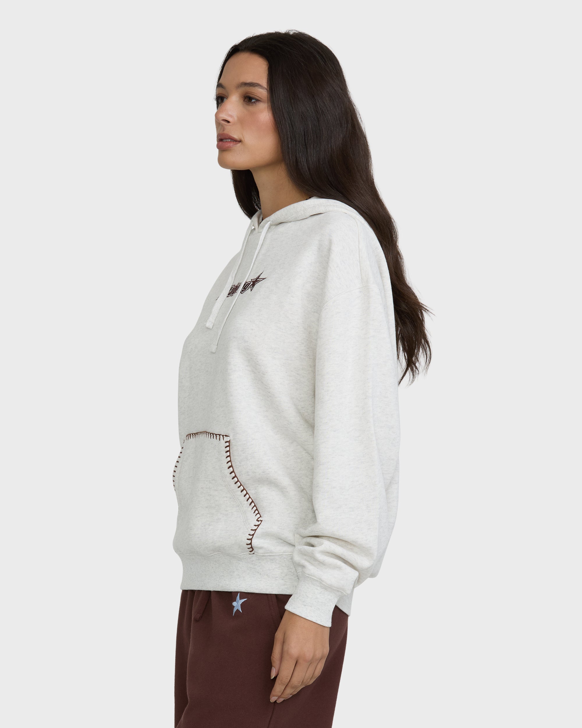 Chrome Tide Pullover Hoodie - Frost Gray Heather