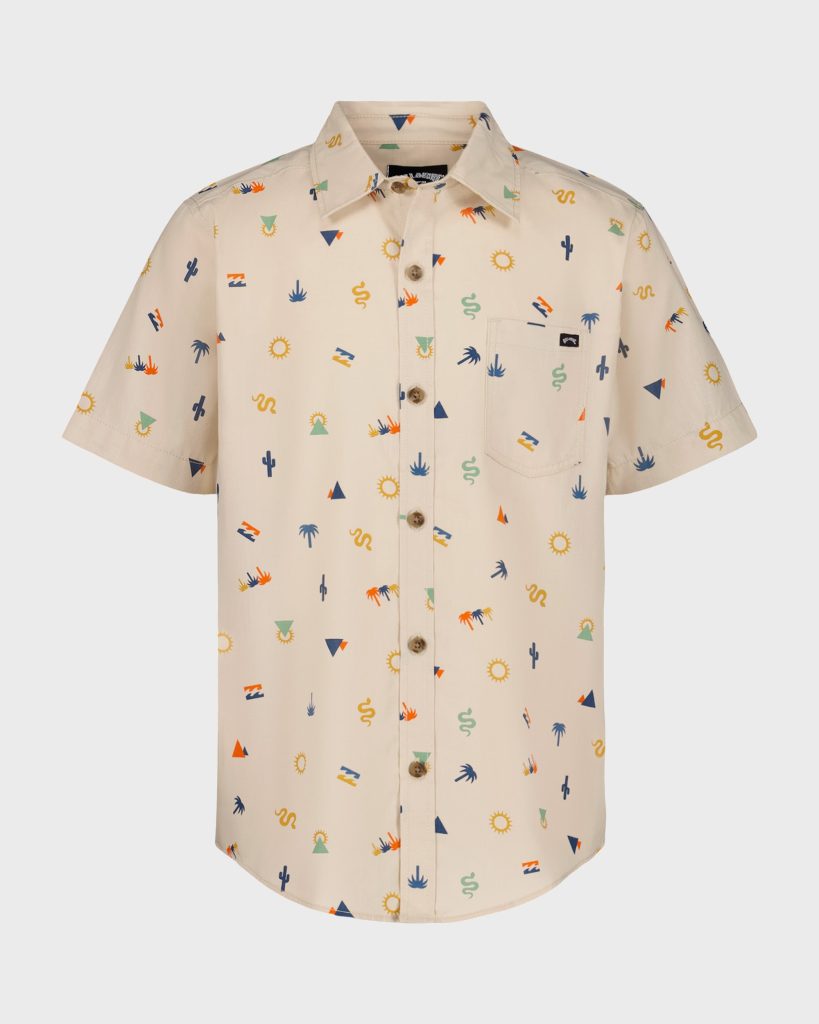 Boys Sundays Short Sleeve Shirt