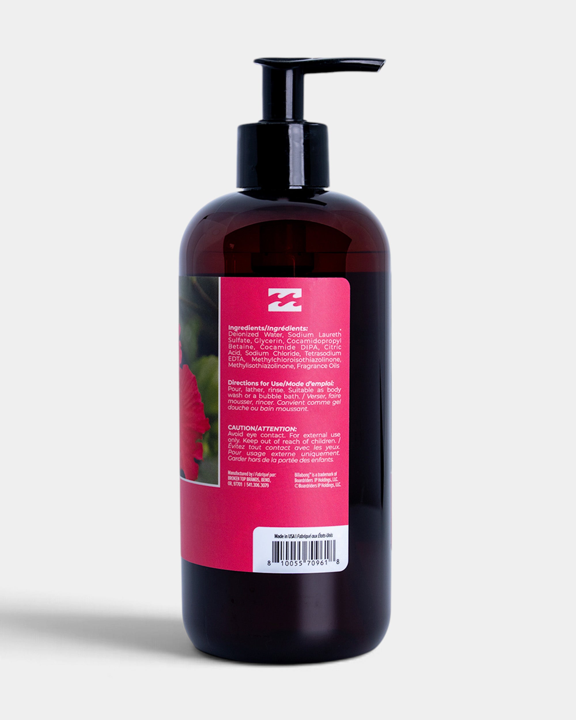 Coral Hibiscus Body Wash